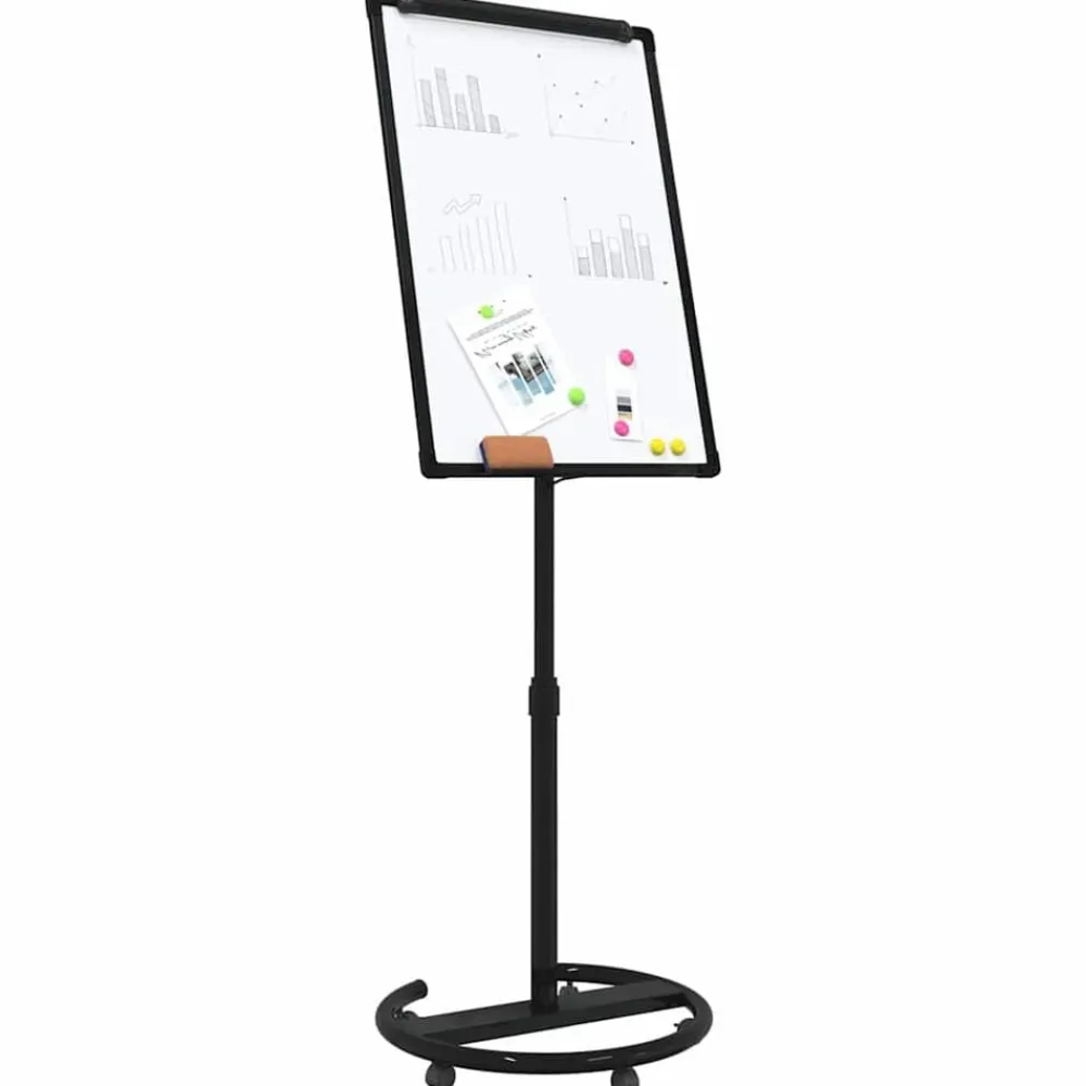 Magnetisch whiteboard en Wit 62 x 62,5 x 197 cm EPS>vidaXL Clearance