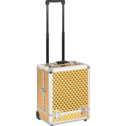 Make-up trolley 35x29x45 cm aluminium kleurig>vidaXL Online