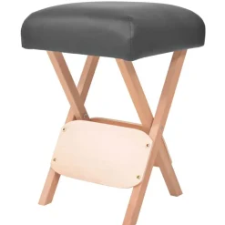 Massagekruk met 12 cm dikke zitting inklapbaar>vidaXL Outlet