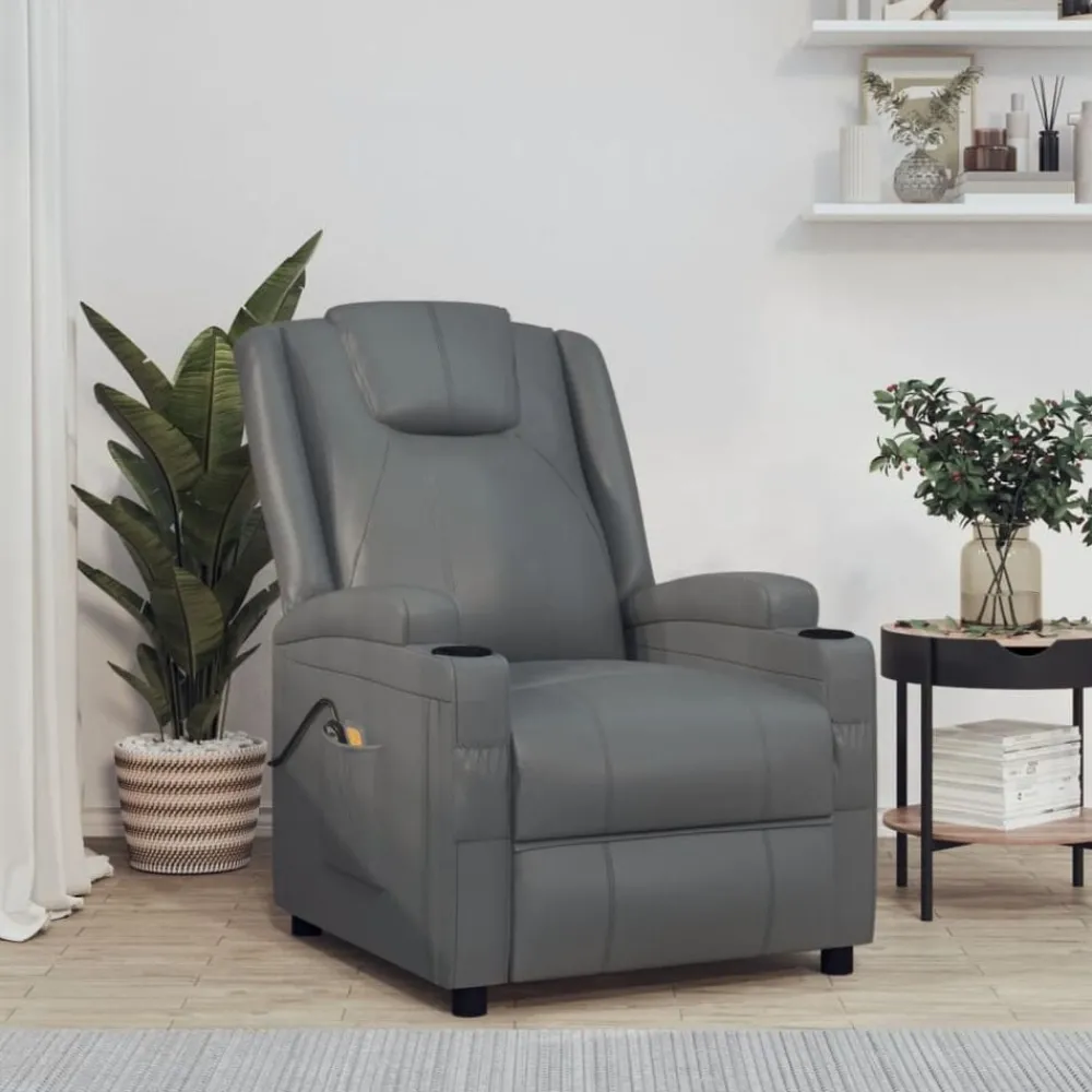 Massagestoel elektrisch kunstleer kleurig>vidaXL Hot