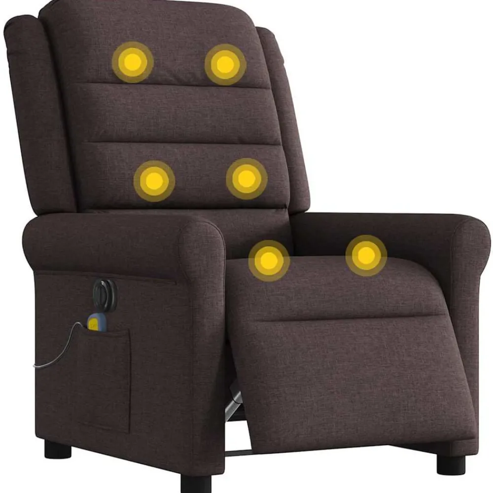 Massagestoel elektrisch verstelbaar stof>vidaXL Hot
