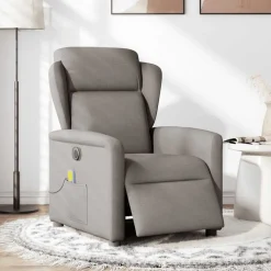 Massagestoel elektrisch verstelbaar stof>vidaXL Online