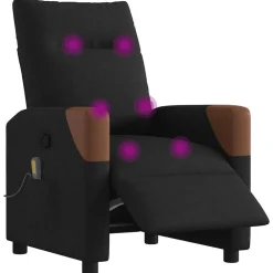 Massagestoel elektrisch verstelbaar stof><noscript><img width=