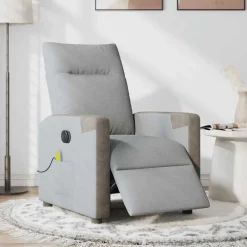Massagestoel elektrisch verstelbaar stof><noscript><img width=