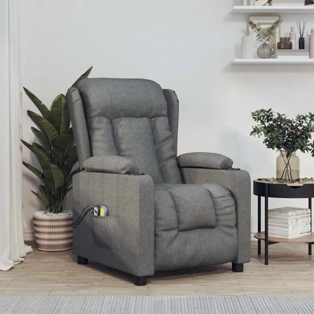Massagestoel elektrisch stof>vidaXL Hot