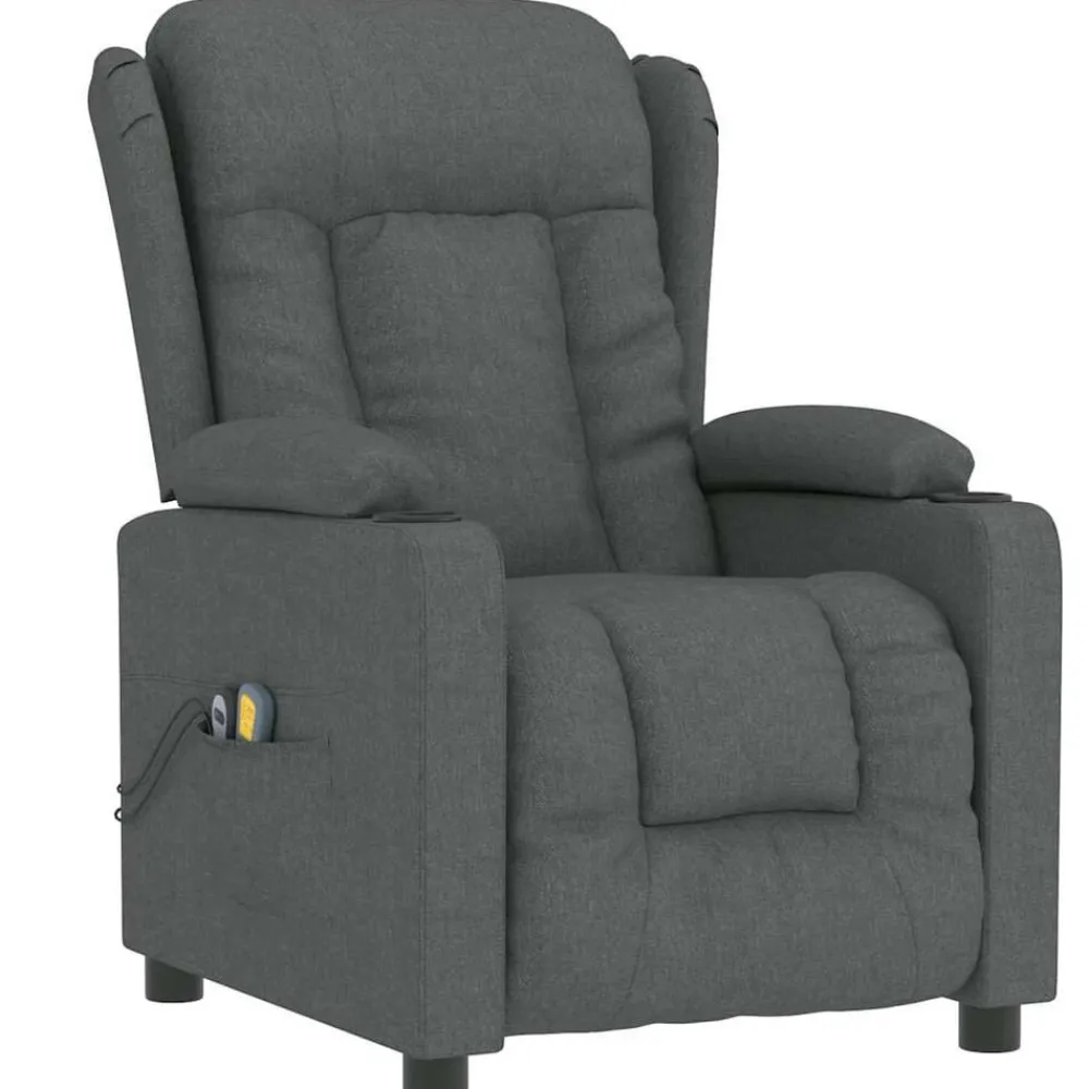 Massagestoel elektrisch stof>vidaXL Hot