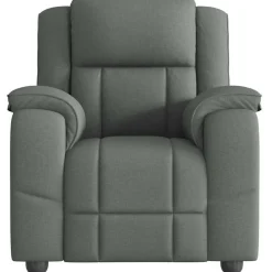 Massagestoel in donkergrijze stof><noscript><img width=