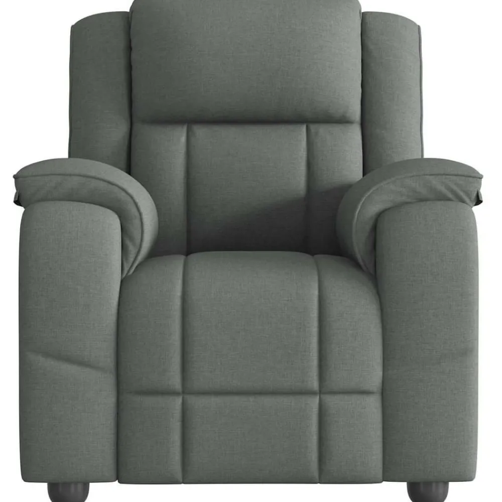 Massagestoel in donkergrijze stof>vidaXL Clearance
