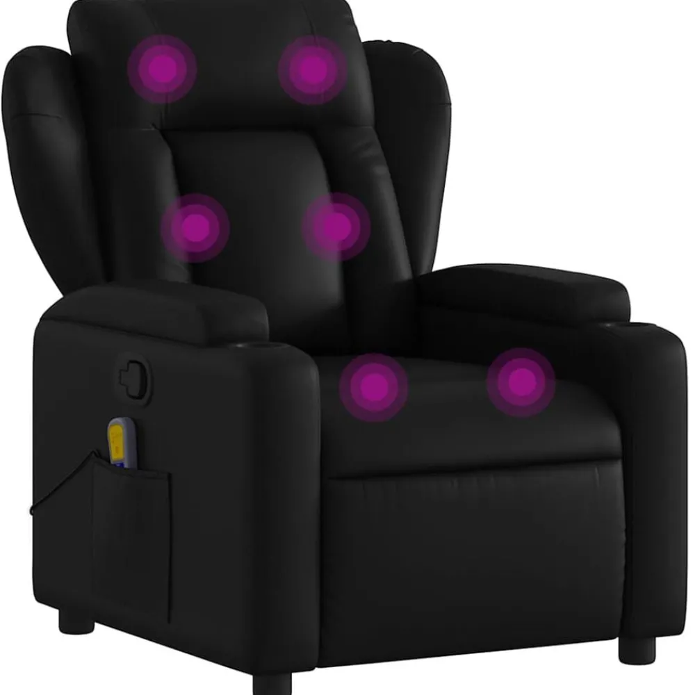 Massagestoel van kunstleer>vidaXL Hot