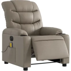 Massagestoel verstelbaar elektrisch kunstleer kleurig><noscript><img width=