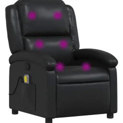 Massagestoel verstelbaar kunstleer>vidaXL Best