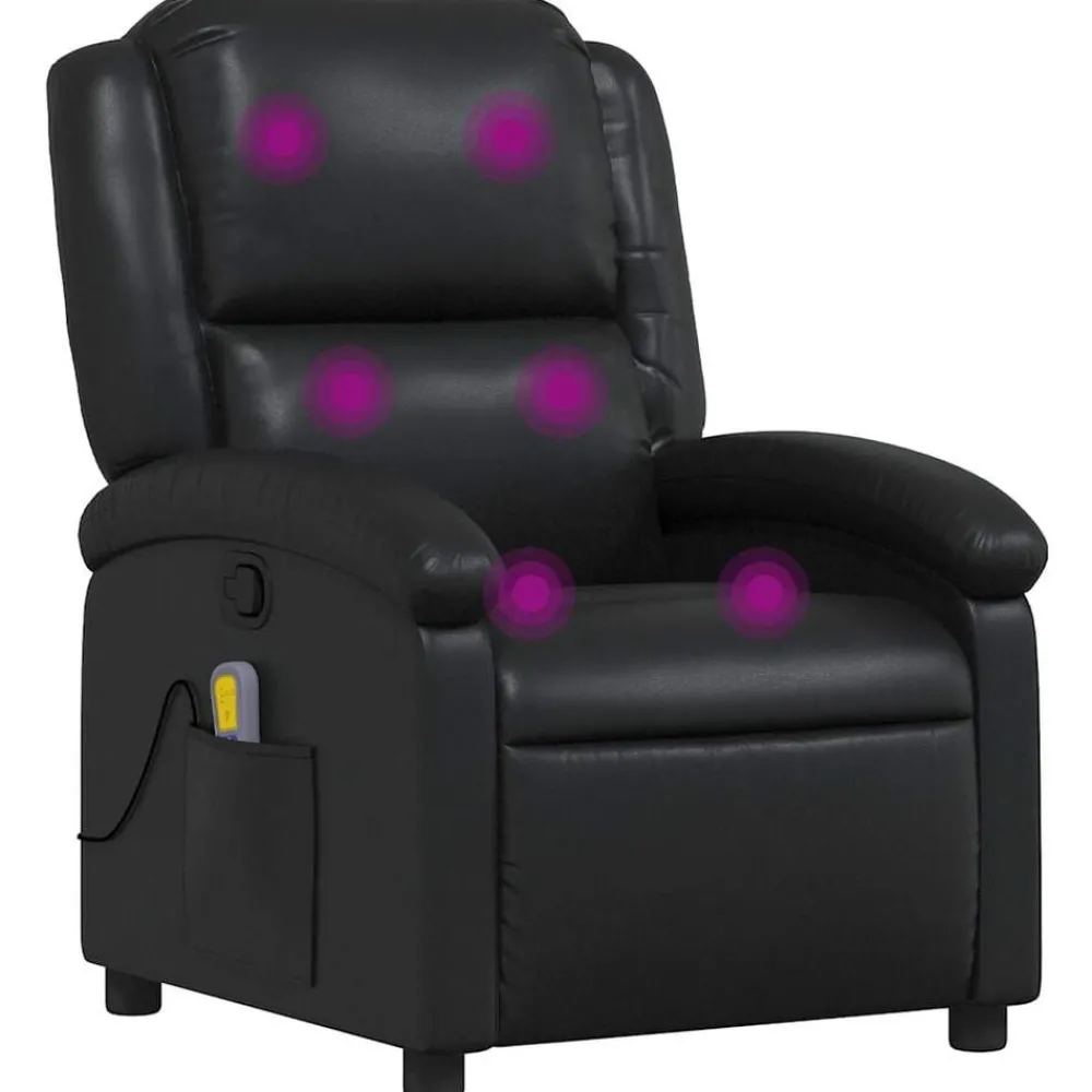 Massagestoel verstelbaar kunstleer>vidaXL Best