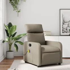 Massagestoel verstelbaar kunstleer kleurig>vidaXL Outlet