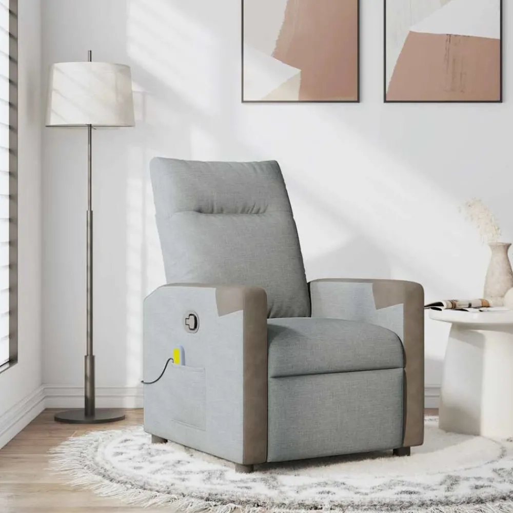 Massagestoel verstelbaar stof>vidaXL Discount