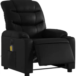 Massagestoel verstelbaar elektrisch kunstleer><noscript><img width=
