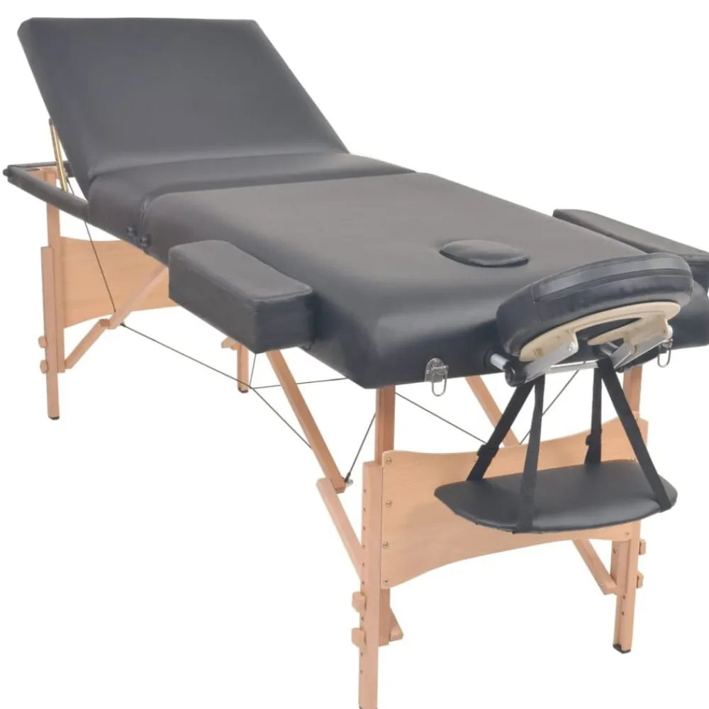 Massagetafel inklapbaar 3 zones 10 cm dik>vidaXL Outlet