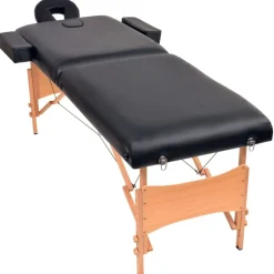 Massagetafel inklapbaar 2 zones 10 cm dik>vidaXL New