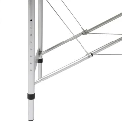 Uiterlijk & Gezondheid*vidaXL Massagetafel met 2 zones inklapbaar aluminum frame Zwart