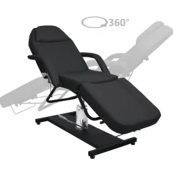 Uiterlijk & Gezondheid*vidaXL Massagetafel 180x62x(87-112) cm zwart