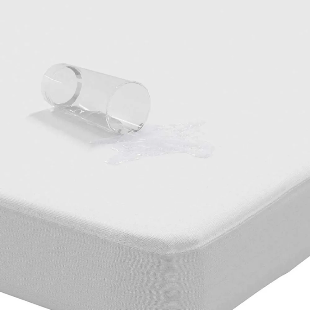 Linnengoed|Bedden & Accessoires*vidaXL Matrasbeschermer waterdicht 90x190 cm wit