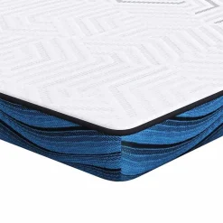 matrastopper Wit 70 x 200 cm Jacquard stof>vidaXL Best