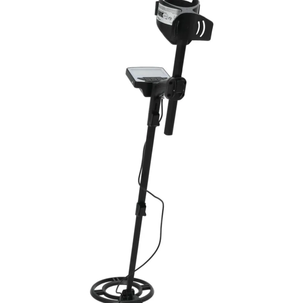 Detectieapparaten & Bevestigingsmiddelen*vidaXL Metaaldetector auto-tune 18 cm zoekdiepte met pinpoint