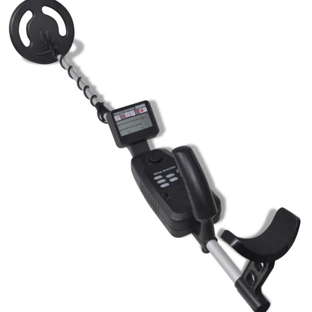 Metaaldetector met LCD-scherm zoekschijf 20cm zoekdiepte 300cm>vidaXL New