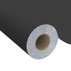 Woon- & Tuinaccessoires*vidaXL Meubelfolie zelfklevend 500x90 cm PVC Zwart
