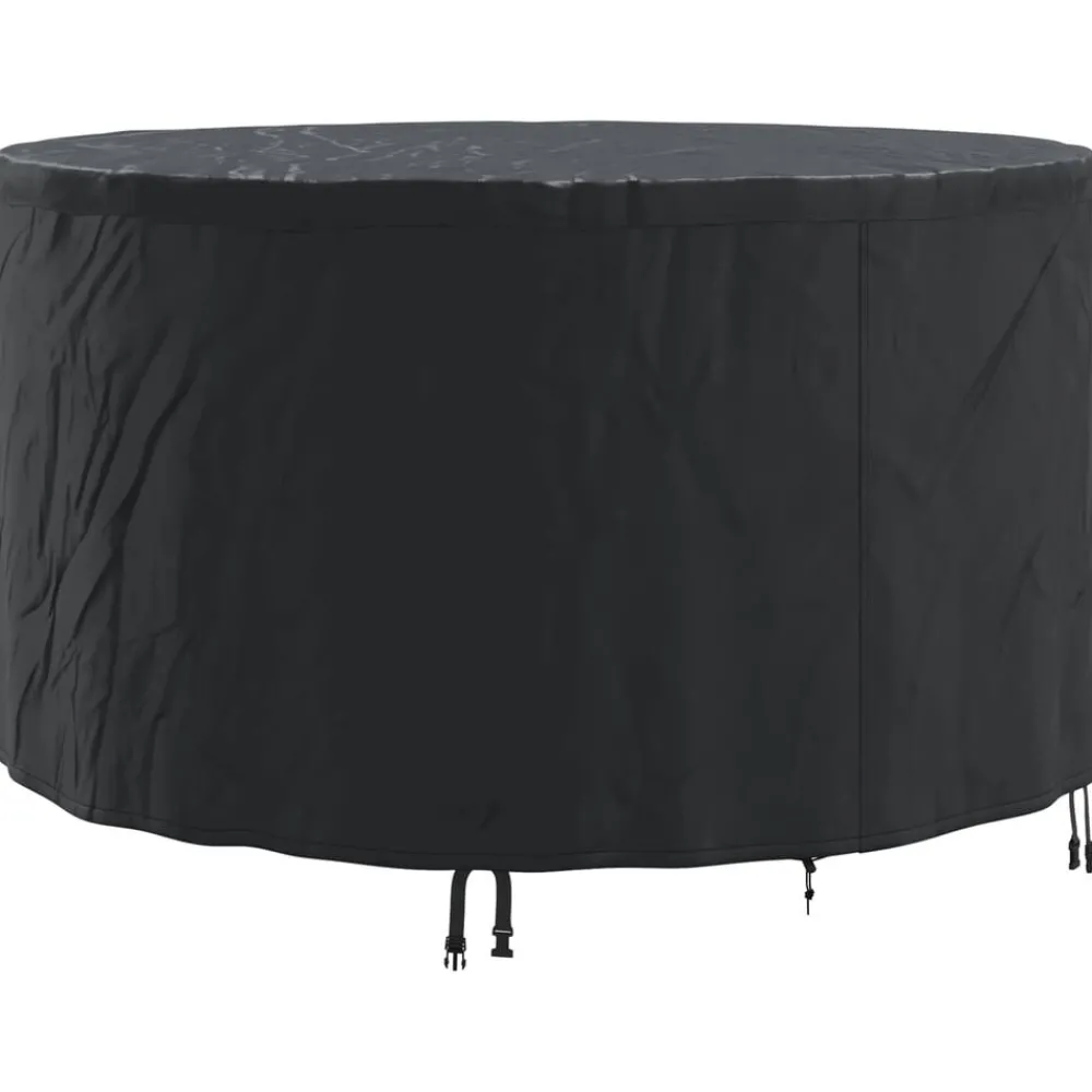 Accessoires Voor Tuinmeubelen*vidaXL Meubelhoes Zwart 157 x 157 x 71 cm 600D Oxford Stof