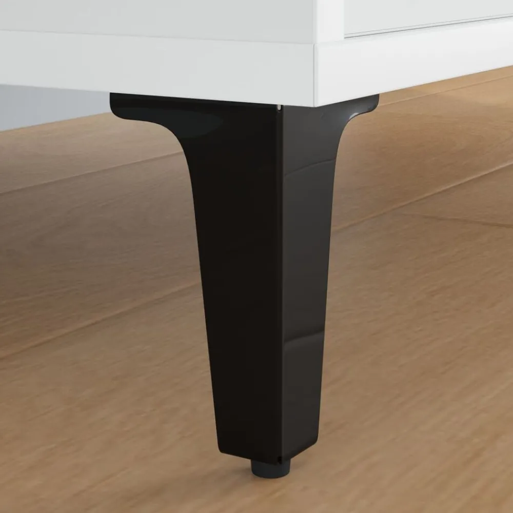 Meubelpoten 2 pcs Zwart 54,1 x 54,1 x 100 mm IJzer>vidaXL