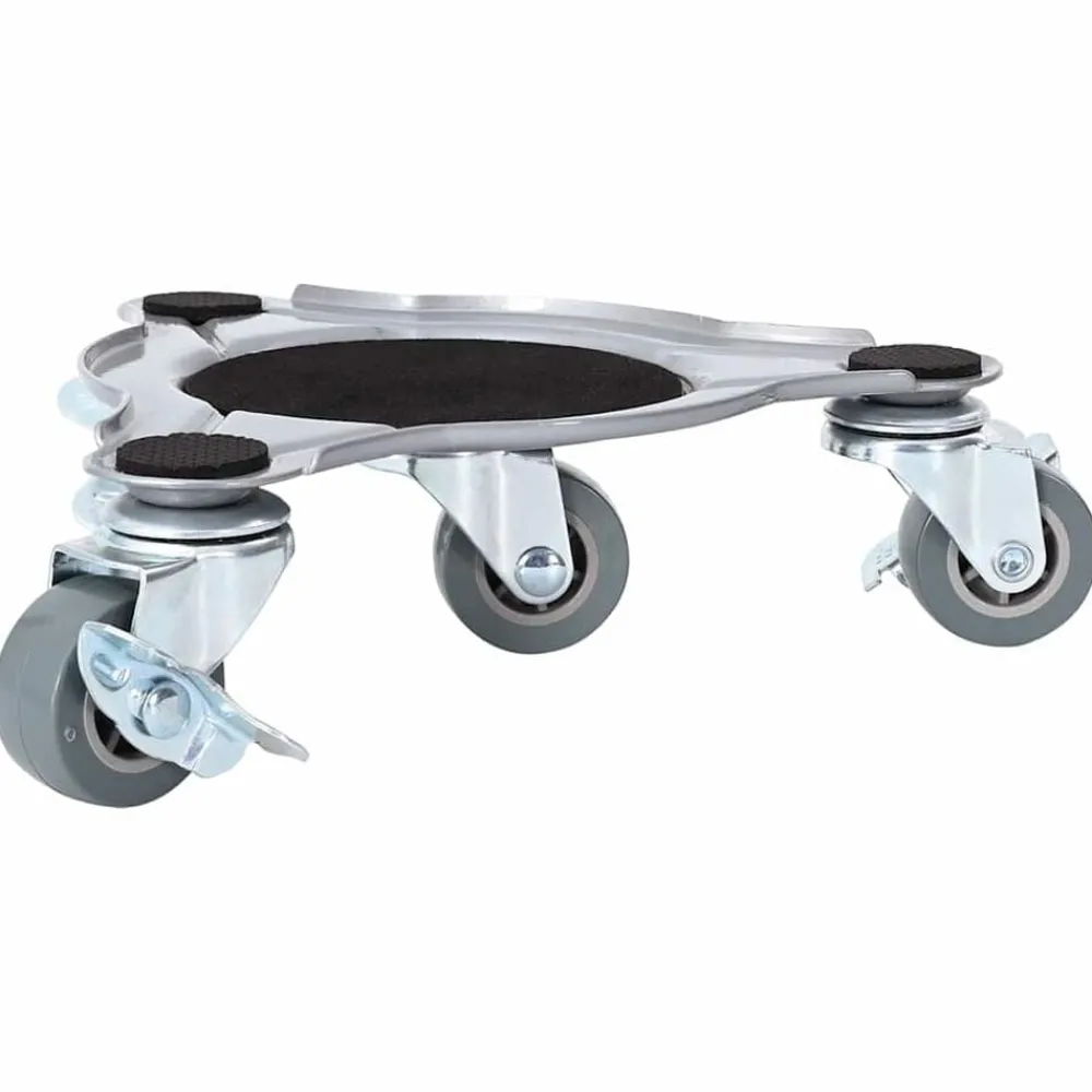 Meubelrollers 4 st met lifter 19x17,5x6 cm staal 1000 kg>vidaXL New