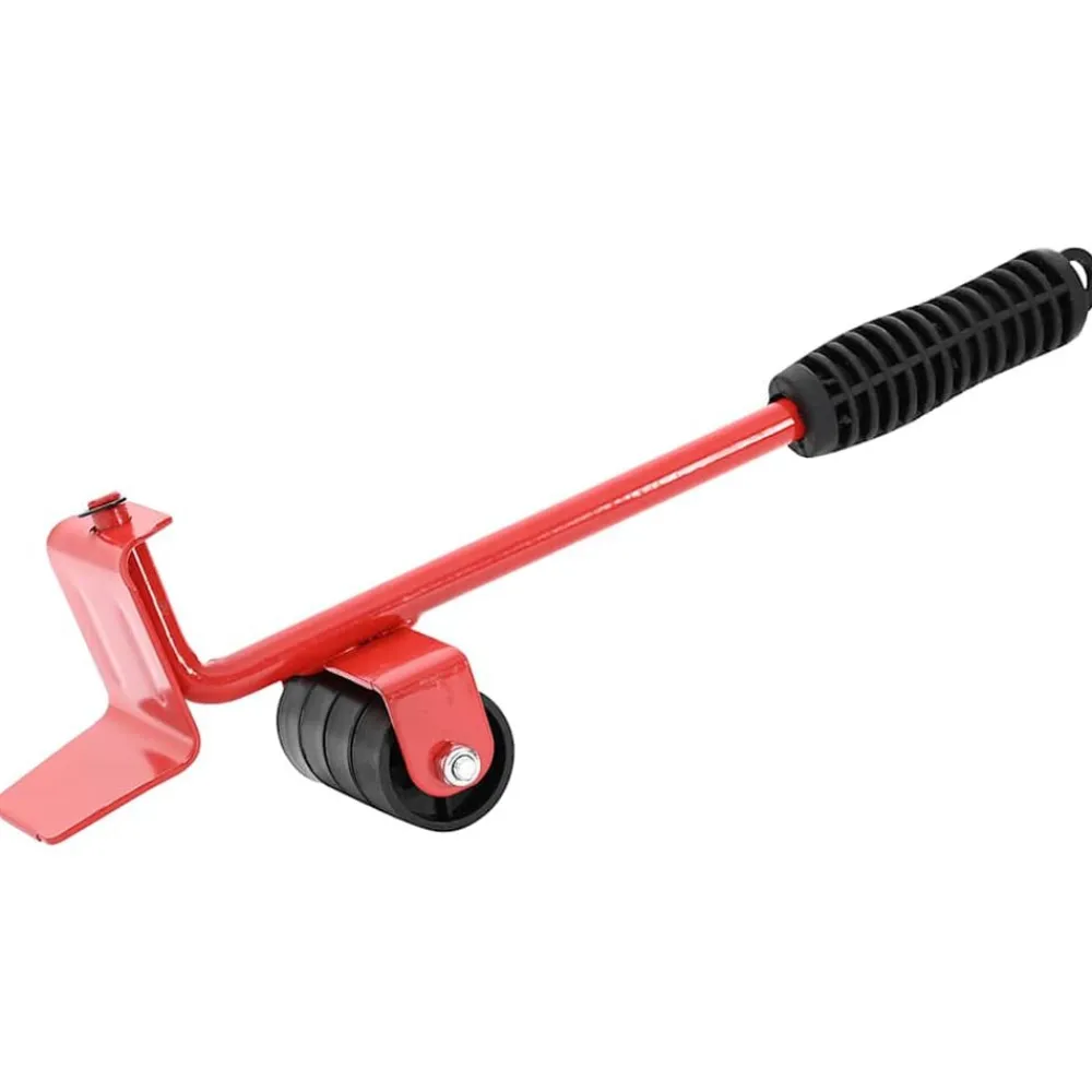 Meubelrollers 8 stuks met lifters 9,8x7,5x3 cm 150 kg rood>vidaXL Best