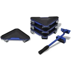 Materiaalbehandeling*vidaXL Meubeltransportset met heffer en wielenset