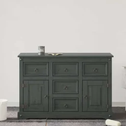Verbruiksmaterialen Voor De Bouw*vidaXL Meubelverf Grijs 0,75 L Wandprint Koolstof grijs