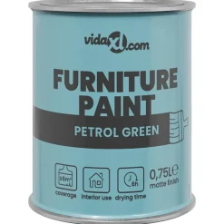 Meubelverf Groen 0,75 L Wandprint>vidaXL Clearance