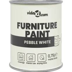 Meubelverf Wit 0,75 L Wandprint>vidaXL Clearance