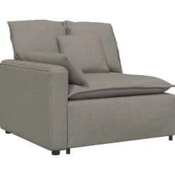 Modulaire bank Armleuning eindmodule met kussens 100 cm>vidaXL Sale