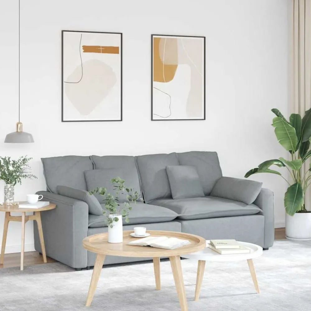 Modulaire bank met kussens>vidaXL Outlet