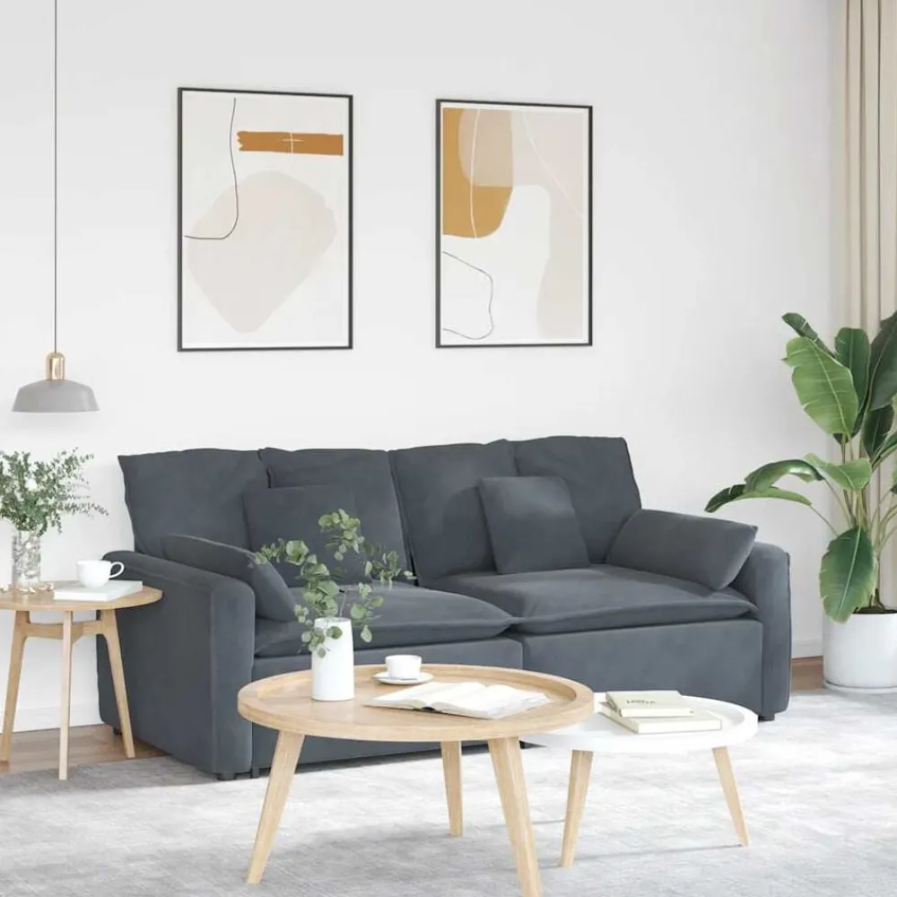 Modulaire bank met kussens>vidaXL Online