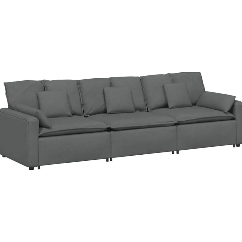 Modulaire bank met kussens>vidaXL