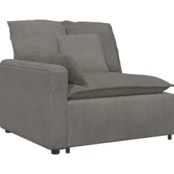 Accessoires Voor Stoelen En Banken*vidaXL Modulaire bank met kussens Lichtgrijs