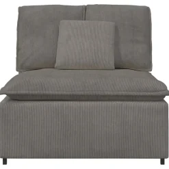 Accessoires Voor Stoelen En Banken*vidaXL Modulaire bank middenmodule met kussens 100 cm Lichtgrijs