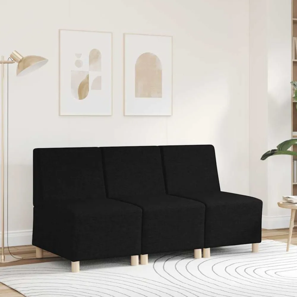 Modulaire bank zonder armleuningen 55 cm stof>vidaXL Hot