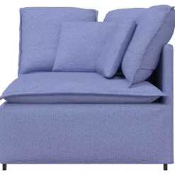 Modulaire hoekmodule bank met kussens 100 cm spijkerblauw><noscript><img width=