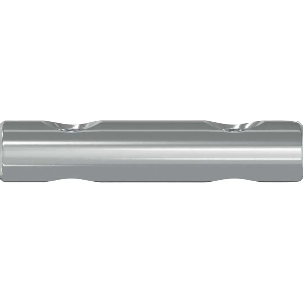 Bouwbeslag*vidaXL Moer 2 pcs Verzinkt 60 x 12 mm IJzer