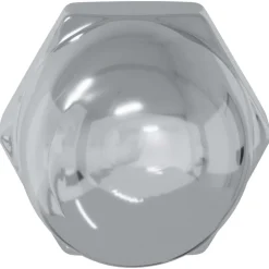 Moer 2 pcs Zilver M6 x 10 mm IJzer><noscript><img width=