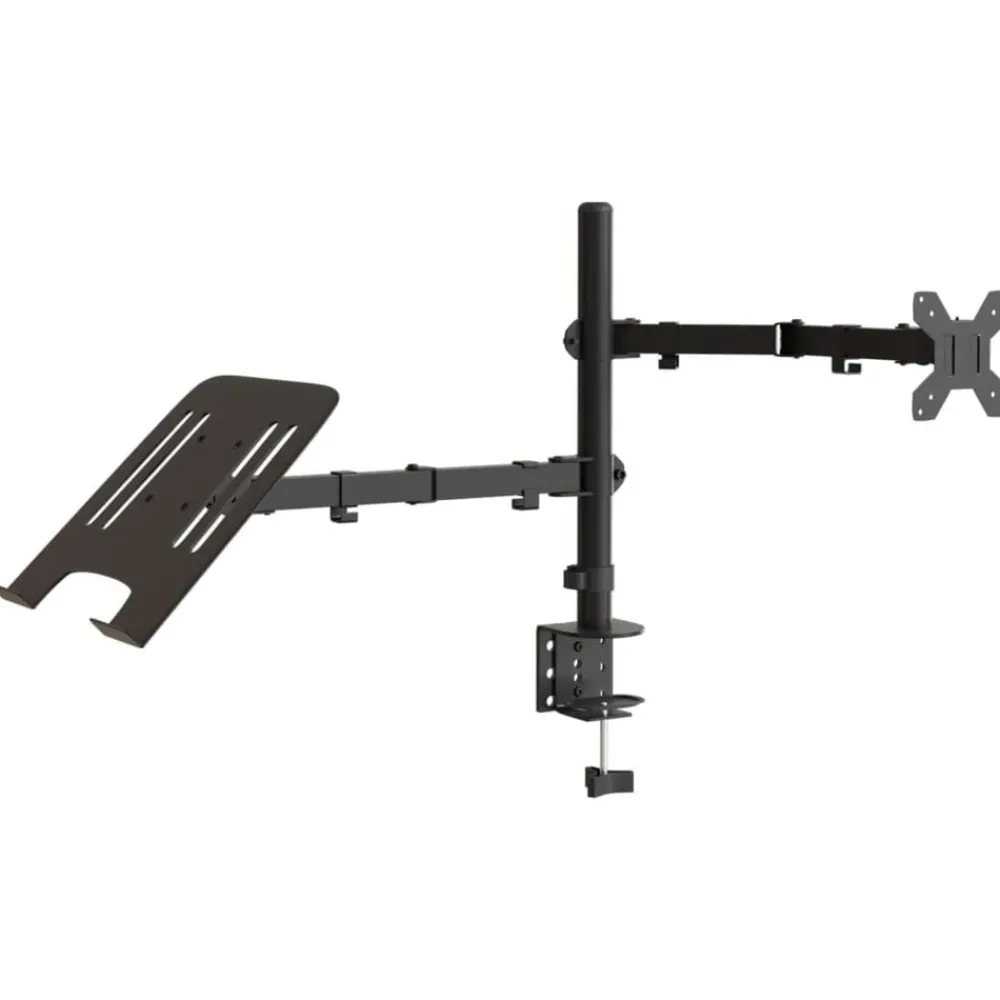 Monitorbeugel VESA 75/100 mm zwart staal>vidaXL Clearance
