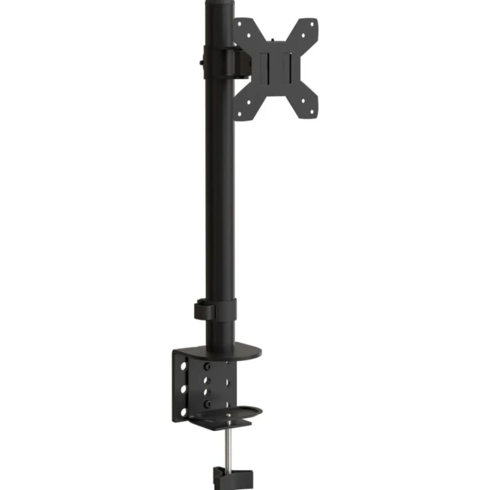 Elektronica*vidaXL Monitorbeugel VESA 75/100 mm zwart staal