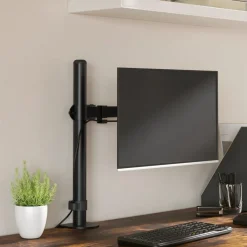 Monitorbeugel VESA 75/100 mm zwart staal>vidaXL Outlet