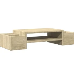 Monitorstandaard met opbergruimte 70x27x15 cm hout>vidaXL Hot